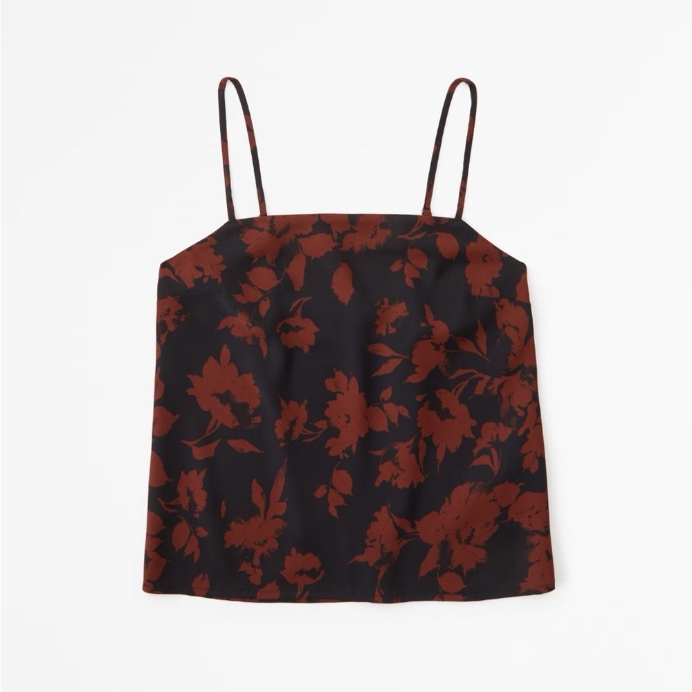 Floral Print Camisole Top xxl